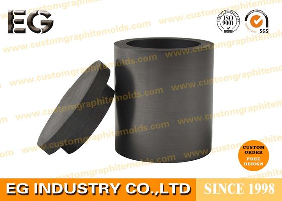 China 2 OZ Carbon Graphite Crucible For Melting Steel Three Segment High Temp Resistance supplier