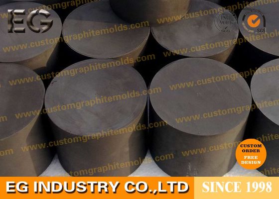 China Pressing Graphite Carbon Block Dia 400mm x height 300mm Diameter Electrode Rods Casting Industry supplier